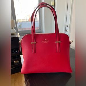 Holiday red Kate Spade handbag 👜